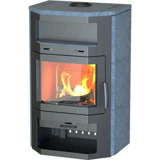 THERMIA Bali Max Stahl Grau/Abdeckplatte Naturstein