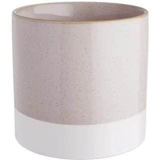 BUTLERS Blumentopf Early Spring 4er-Set Steinzeug Ø 14cm | Übertopf für Kräuter & Pflanzen, Pflanzentopf für innen, Blumenübertopf für Balkon | Dekoration Fensterbank Deko Wohnzimmer
