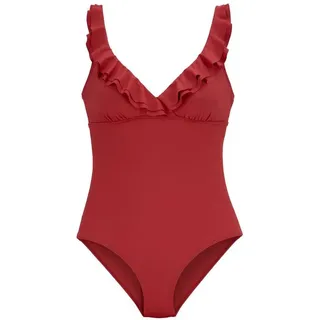 JETTE Badeanzug Damen Rot 44 Cup C