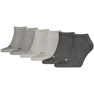 Puma Sneakersocken 3 Paar Grau 39-42