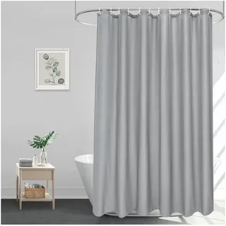 Eurcross Duschvorhang 200 x 240 cm grau