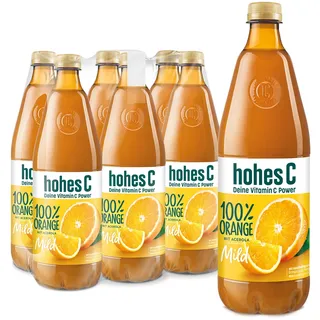 hohes C Milde Orange 100% Saft EINWEG (6 x 1 l)