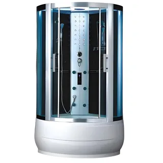 auq2a Design Dusche Duschkabine Glaskabine Duschbox Kompaktdusche 98x98 cm,