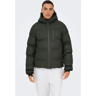 Only & Sons ONSMATHIS PUFFER OTW Silber M