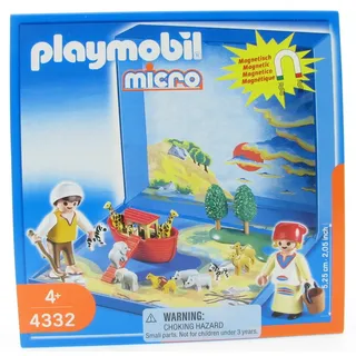 PLAYMOBIL micro 4332 Arche Noah mit Tiere Neu OVP MISB New Kinder Magnet Set
