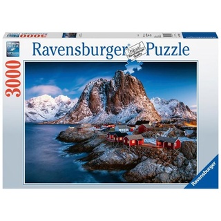 Puzzle Ravensburger Hamnoy, Lofoten 3000 Teile