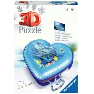 RAVENSBURGER 11172 3D Puzzle Herz Unterwasserwelt