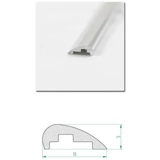 Breuer Schwallschutzleiste 1000 mm Alu Chromeffekt.. - Duschkabine