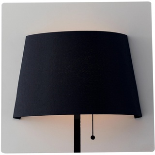 Luce Design LED-Wandlampe Wharol in Weiß-Schwarz