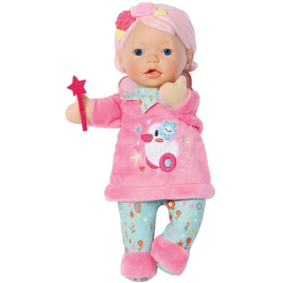 BABY born for babies Fee, Puppe mit weichem Körper und Fingertaschen in den Armen, 26 cm große Handpuppe, 834695 Zapf Creation