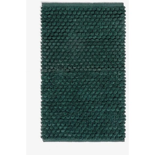 Badematte Badvorleger mit großen Noppen Next, Höhe 80 mm, Polyester, Baumwolle grün