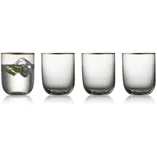 Lyngby Glas Palermo Gold Tumbler 0,35 l 4 St.