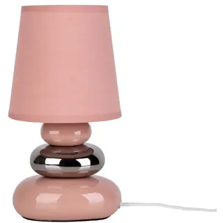 NÄVE Tischleuchte Keramik Rosa 5 St.