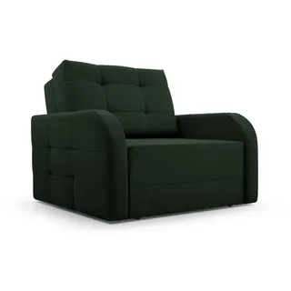 MOEBLO Kindersofa Porto 80, Schlafsessel Sofa Sessel Jugendsofa Schlafsofa 1-Sitzer Gästebett, mit Relaxfunktion grün