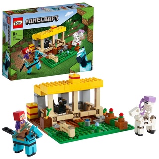 LEGO 21171 Minecraft Der Pferdestall Bauernhof - 241 Teile