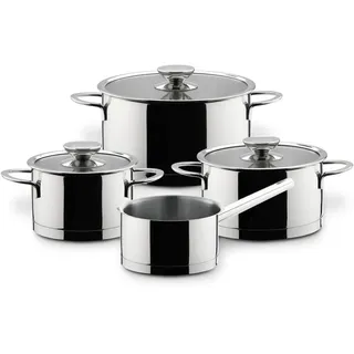 Berndes Millesima Topf-Set 4-tlg. Kochtopf + Stieltopf