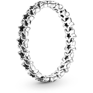 Pandora 190029C00 Ring Damen Band Asymmetrische Sterne Sterling-Silber 54