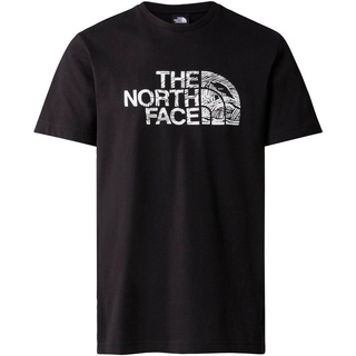 The North Face T-Shirt M S/S WOODCUT DOME TEE schwarz S