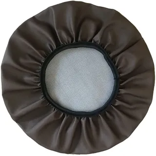 ZZDZW Hockerbezug Hocker Bezug rund Kunstleder Bar Bezug Sitz Kissen,für Sitzhocker Höhenverstellbar Rollhocker Drehhocker Mit Rollen Arbeitshocker Stuhl Drehstuhl Bürohocker