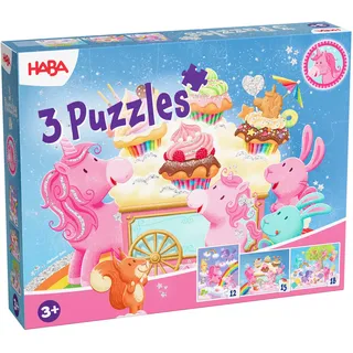 HABA Einhorn Glitzerglück 18 Teile