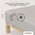 Baumwolle 90 x 190 - 100 x 220 cm gray light