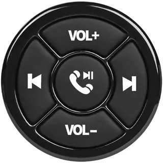 SUIOPPYUW Handliche kabellose Multimedia Tasten Fernbedienung, Schnappverschluss, Bluetooth Fernbedienung, Mobile Fernbedienung, Aktualisierte Version