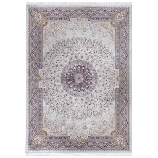Mazovia Groß Teppich Wohnzimmer 200x300cm Creme Klassisch Stilvoll Kurzflor