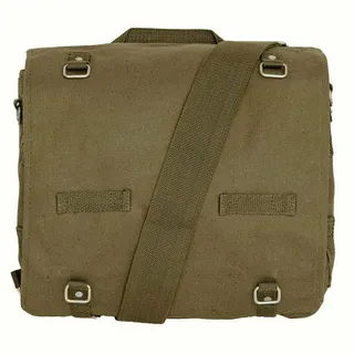 Brandit Textil Canvas L Laptoptasche Olive One Size