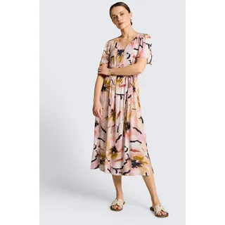 Tom Tailor Midikleid Geblümt Rosa 36