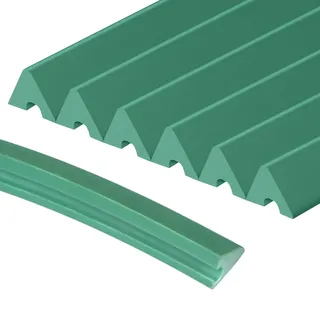 PolyMath Billiards K66 Rubber Bumpers, Lot de 6 coussins de Table de Piscine (Lot de 6), Bumpers de rechange Accessoires de rechange Pour Table de Piscine Standard 9 Pieds