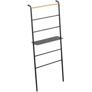 Yamazaki, Garderobe + Kleiderstange, Lehnende Kleiderleiter mit Ablage TOWER