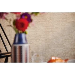 Living Walls Stoires of Life Vliestapete 0,32 m x 10 m 1 St Beige/Weiß/Gold