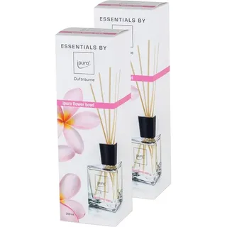 2x ipuro Flower Bowl Essentials Raumduft Diffuser 200ml