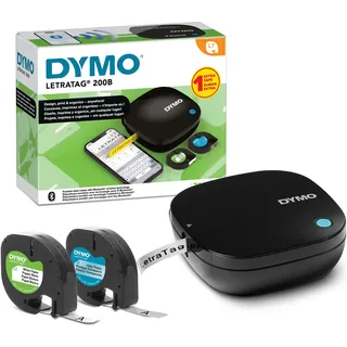 Dymo LetraTag 200B, Beschriftungsgerät, schwarz
