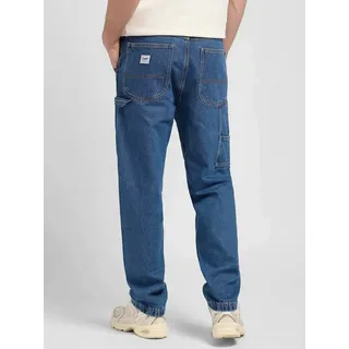 Lee® Tapered-fit-Jeans entspannte Passform - CARPENTER MID SHADE weiche Haptik, ohne Stretch blau 36