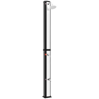 vidaXL Solardusche Silber 35 l
