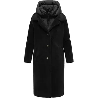 Navahoo Wintermantel schwarz XXXL