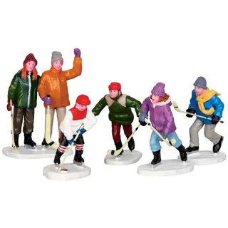 Lemax The Home Team Set/5 Weihnachtsdorf Weihnachtsfiguren