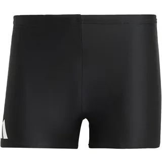 adidas Solid Boxer-Badehose Black / White XS