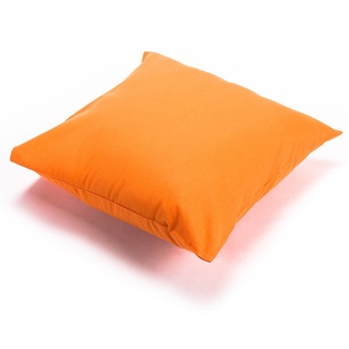 diMio Kissenbezug 40x60 in Orange aus Baumwolle mit Hotelverschluss in 10 Größen und 12 trendigen Farben, Kissenhülle für Wohnzimmer und Schlafzimmer
