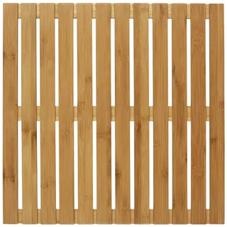 WENKO Baderost Indoor & Outdoor Bambus, 50 x 50 cm