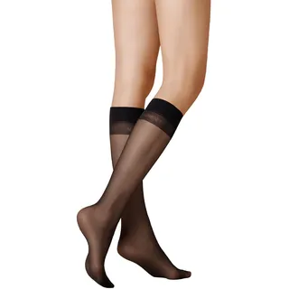 Kunert Kniestrümpfe Mystique 20 transparent 39-42