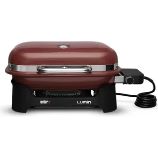 Weber Lumin Compact, 2200 W, Grill, Elektro, Balcone, 1166 cm2, Tisch - Rot