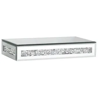 Mirrors and More Wandregal Glitty 30 x 5,5 x 15 cm Grau