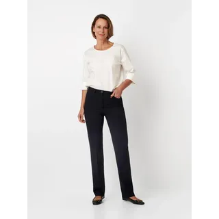 relaxed Steffi Bügelfaltenhose Blau 48K