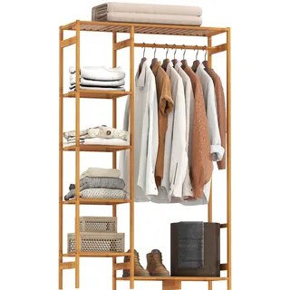 Homcom Garderobenständer 1 St. Beige
