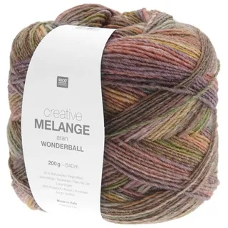Rico Design Creative Melange Aran Wonderball 200g 026 - Terra