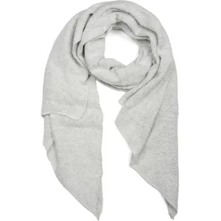styleBREAKER XXL-Schal Asymmetrischer unifarbener Web Schal, (1-St) grau