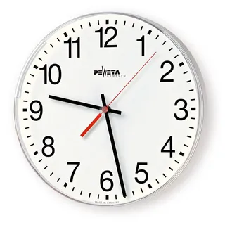 Peweta Wanduhr 31,5 cm 41.270.311 schwarz/weiß