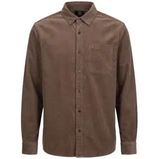 Volcom Zander Hemd Schoko L